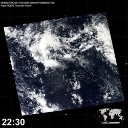 Level 1B Image at: 2230 UTC