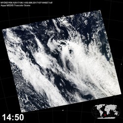 Level 1B Image at: 1450 UTC