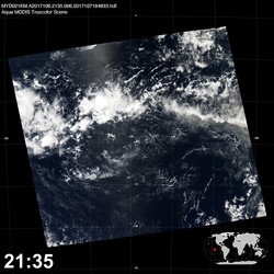 Level 1B Image at: 2135 UTC