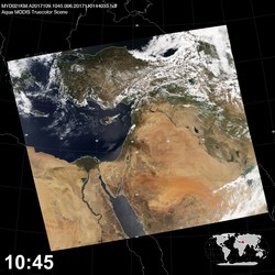 Level 1B Image at: 1045 UTC