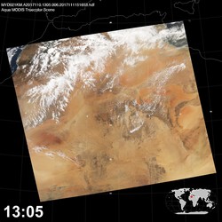 Level 1B Image at: 1305 UTC