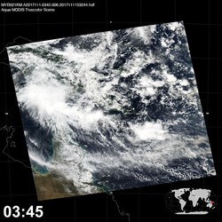 Level 1B Image at: 0345 UTC