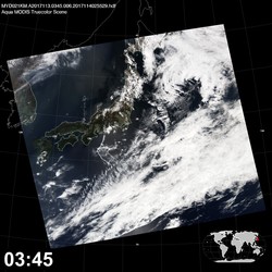 Level 1B Image at: 0345 UTC