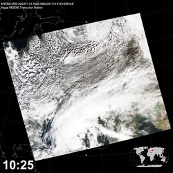 Level 1B Image at: 1025 UTC