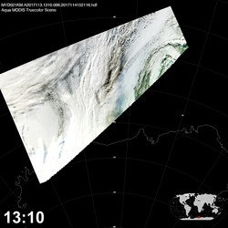 Level 1B Image at: 1310 UTC