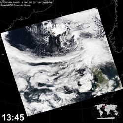 Level 1B Image at: 1345 UTC