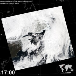 Level 1B Image at: 1700 UTC