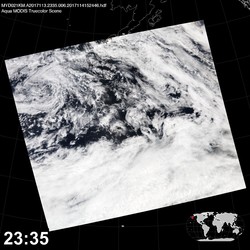 Level 1B Image at: 2335 UTC