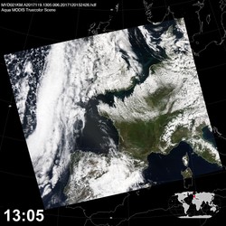 Level 1B Image at: 1305 UTC