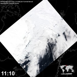 Level 1B Image at: 1110 UTC