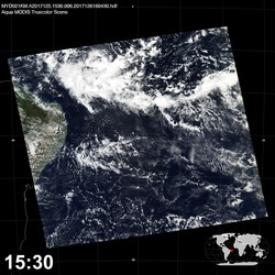 Level 1B Image at: 1530 UTC