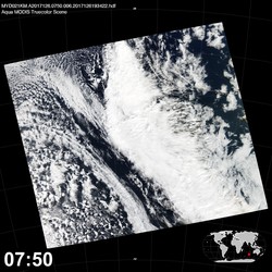 Level 1B Image at: 0750 UTC