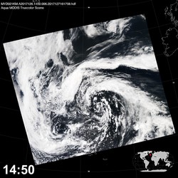 Level 1B Image at: 1450 UTC