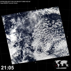 Level 1B Image at: 2105 UTC