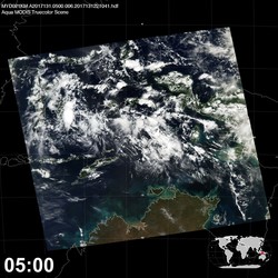 Level 1B Image at: 0500 UTC