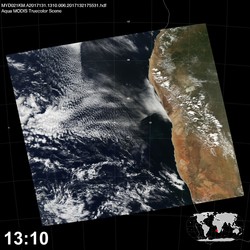 Level 1B Image at: 1310 UTC