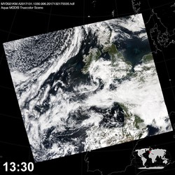 Level 1B Image at: 1330 UTC