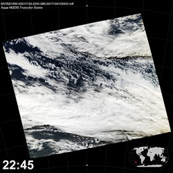 Level 1B Image at: 2245 UTC