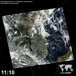 Level 1B Image at: 1110 UTC