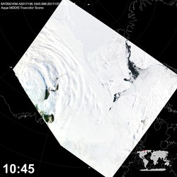 Level 1B Image at: 1045 UTC