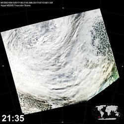 Level 1B Image at: 2135 UTC