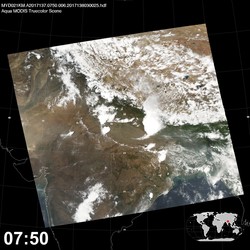 Level 1B Image at: 0750 UTC