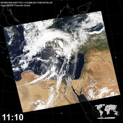 Level 1B Image at: 1110 UTC