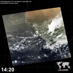 Level 1B Image at: 1420 UTC