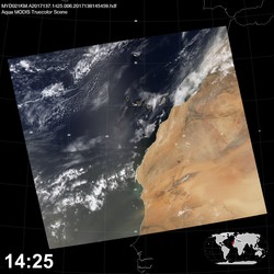 Level 1B Image at: 1425 UTC