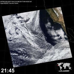 Level 1B Image at: 2145 UTC