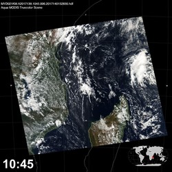 Level 1B Image at: 1045 UTC