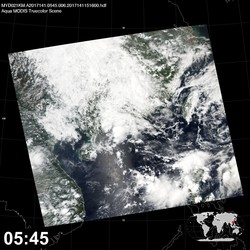 Level 1B Image at: 0545 UTC