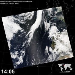 Level 1B Image at: 1405 UTC