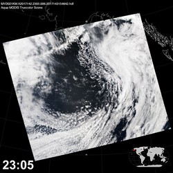 Level 1B Image at: 2305 UTC