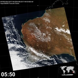 Level 1B Image at: 0550 UTC