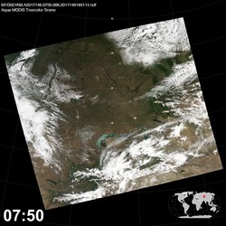 Level 1B Image at: 0750 UTC