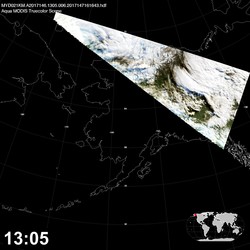 Level 1B Image at: 1305 UTC