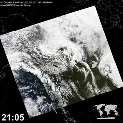 Level 1B Image at: 2105 UTC