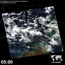 Level 1B Image at: 0500 UTC