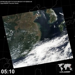 Level 1B Image at: 0510 UTC