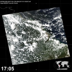 Level 1B Image at: 1705 UTC