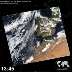 Level 1B Image at: 1345 UTC