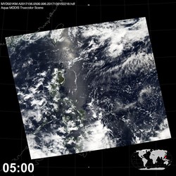 Level 1B Image at: 0500 UTC