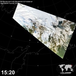 Level 1B Image at: 1520 UTC