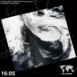 Level 1B Image at: 1605 UTC