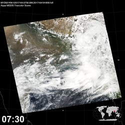 Level 1B Image at: 0730 UTC