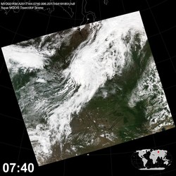 Level 1B Image at: 0740 UTC