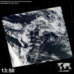 Level 1B Image at: 1350 UTC