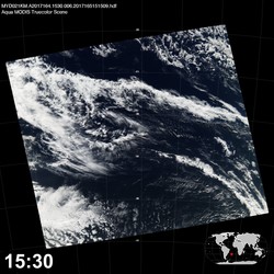 Level 1B Image at: 1530 UTC