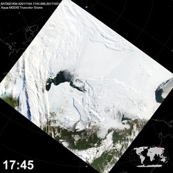 Level 1B Image at: 1745 UTC